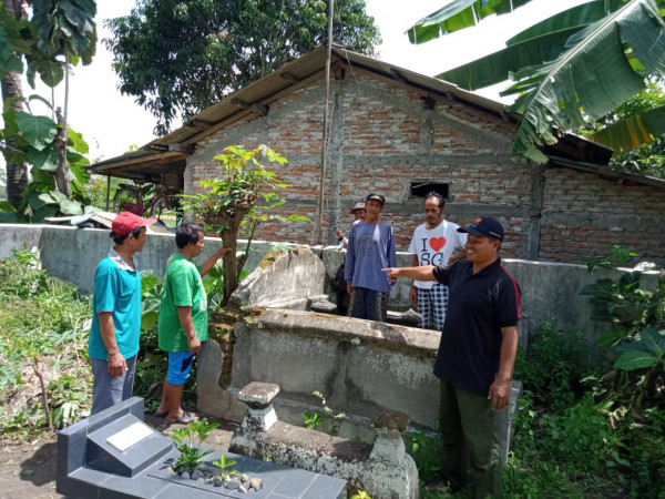 Pengukuran batas tanah kas desa dengan tanah wakaf