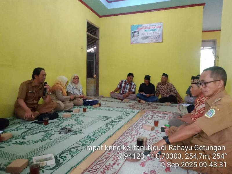 RAPAT KRING PERTANIAN PADUKUHAN GENTUNGAN 09 SEPTEMBER 2025