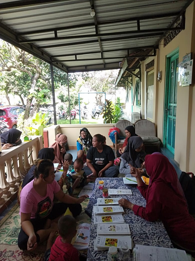 Pertemuan Posyandu Cempaka Terintegrasi (Posyandu, BKB,Paud )