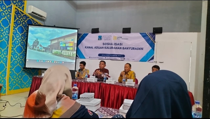 Sosialisasi Kanal Aduan Kalurahan Banyuraden