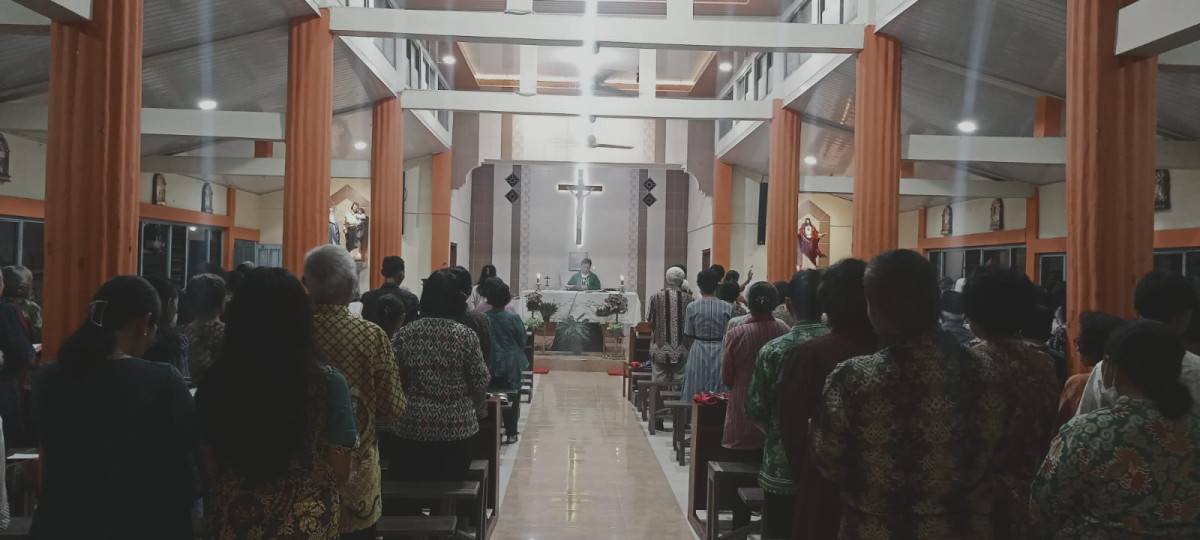 Nisa kudus hari 19 kapel santa maria yosep kleben