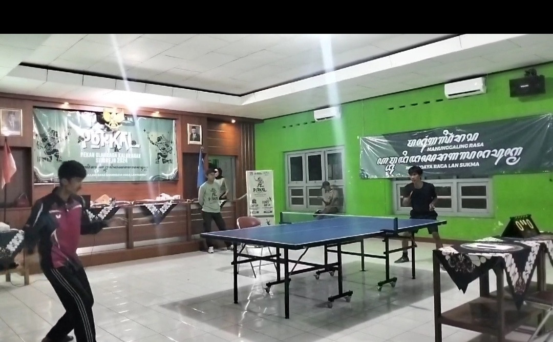 Porkal sidorejo tenis meja / pingpong