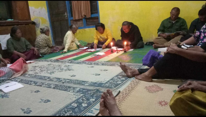 Sarasehan  ke 4 BKSN(Bulan Kitab Suci Nasional) lingkungan Santo Martinus