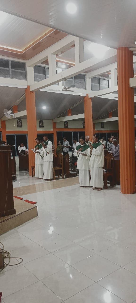 Perayaan ekaristi Minggu biasa ke 30 kapel Maria Yosep