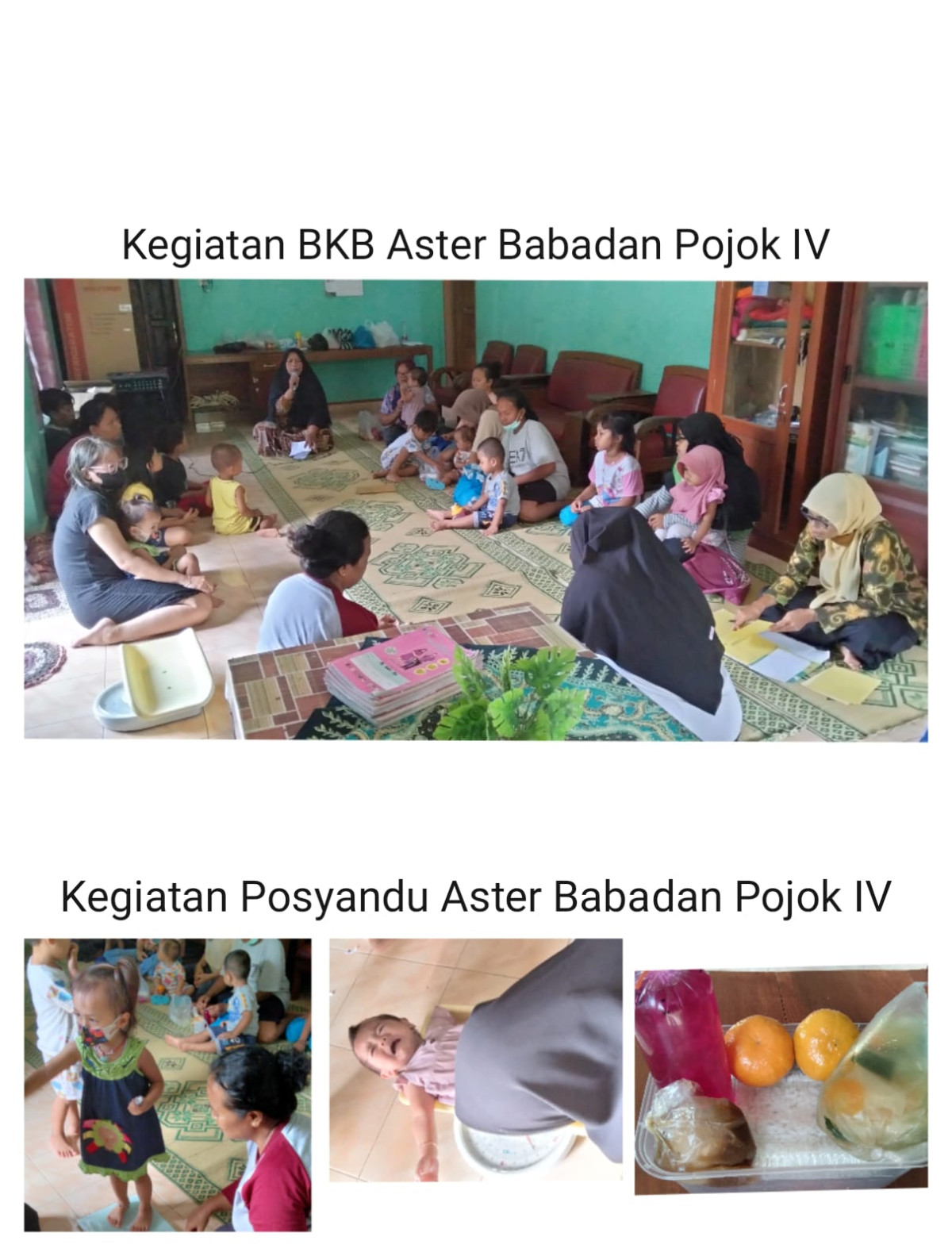 Posyandu dan BKB Aster  Babadan Pojok IV