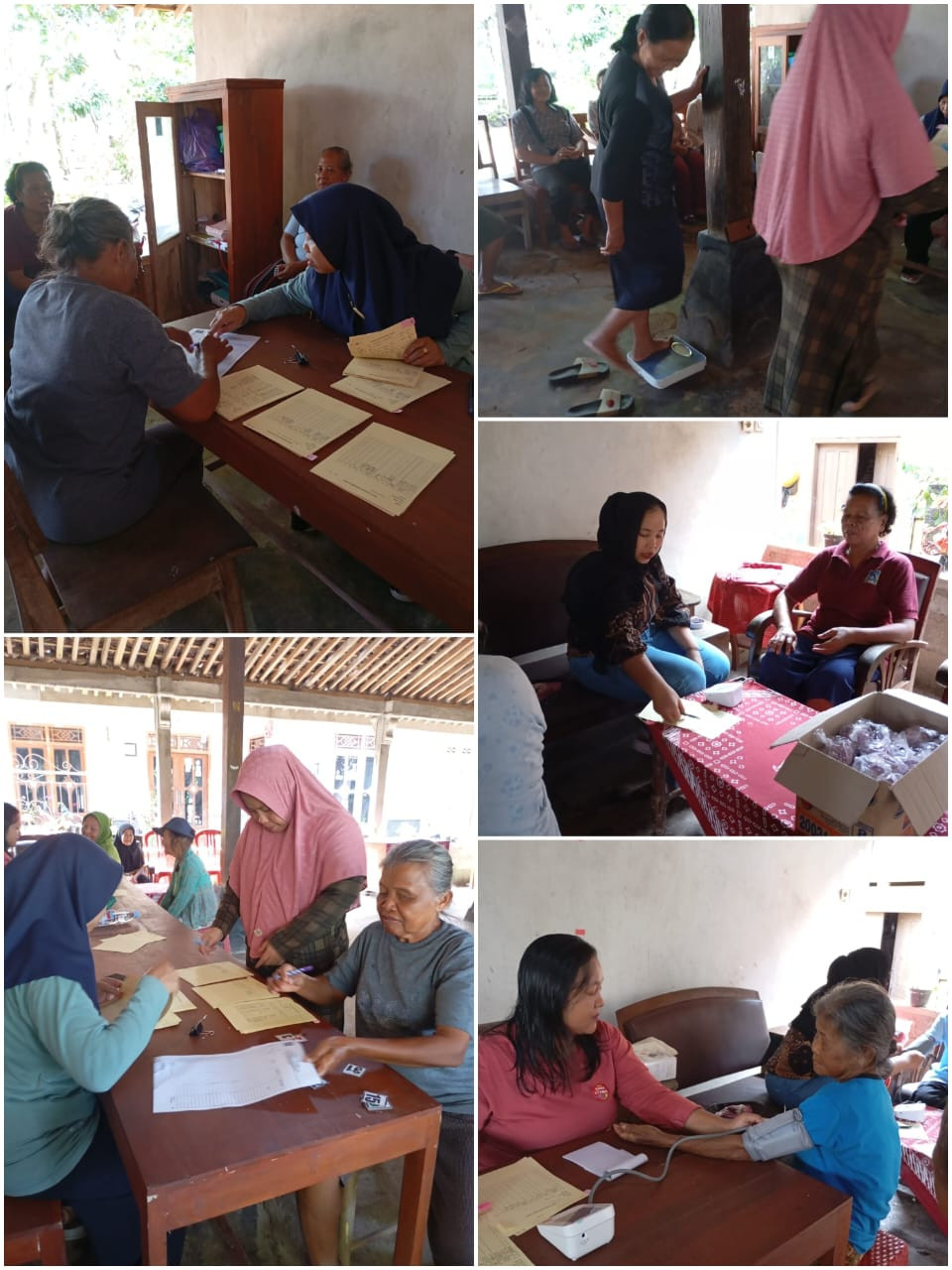 Posyandu lansia kliran