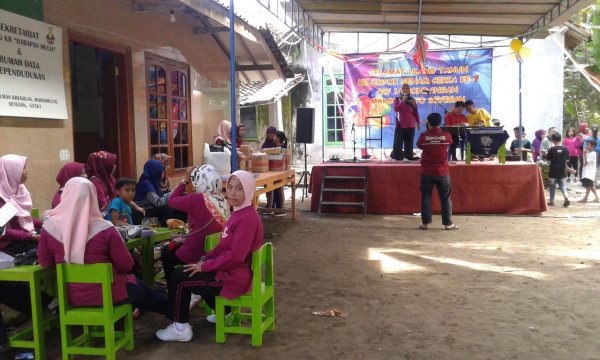 Ulang Tahun Senam Ceria ke-9 Kampung KB Harapan Mulia Kregolan
