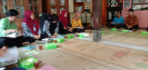 Rapat Poktan dengan Nara sumber dari Dinas DP3AP2KB