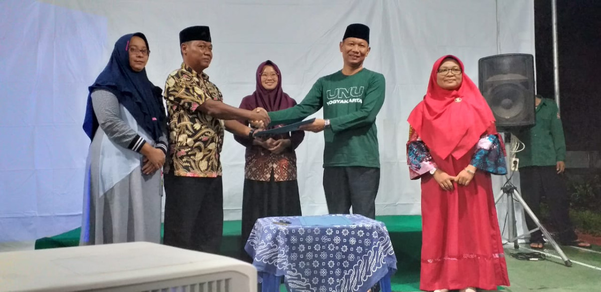 serah terima jabatan rt 06, rt 07  Nayan