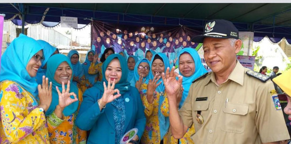 Kegiatan BKR Dalam rangka BBGRM dihadiri oleh Bapak dan Ibu Bupati Sleman