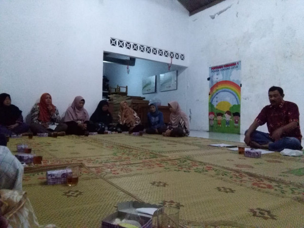 seksi budaya, Rapat pembahasan persiapan bergodo 1000 tumpeng di padukuhan Pondok