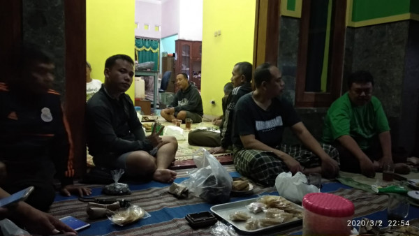 seksi perlindungan, kegiatan ronda RW 20 padukuhan Ngringin