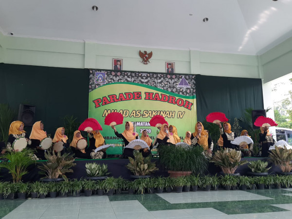 Seksi sosial budaya,  Parade Hadroh Milad As Sakinah 