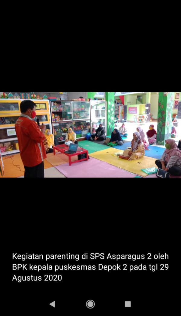 Kegiatan parenting di SPS asparagus 2