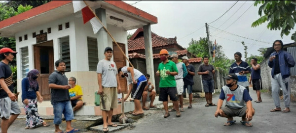 Seksi Budaya,dalam rangka  memperingati HUT RI yg ke 75