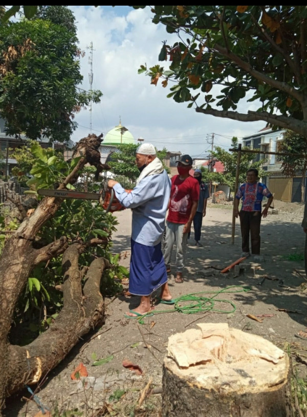 Seksi lingkungan, Kerja bakti RW 22