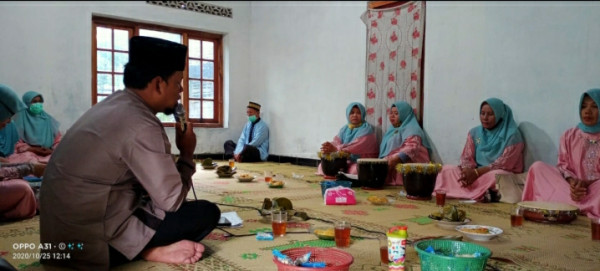 Seksi Sosial Budaya, Latihan perdana setelah covid, grup hadroh Al Muniroh Karangasem RW 12 Gempol 