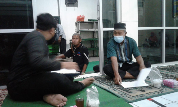 Pembubaran panitya qurban mushola Al Ikhlas RW 22 NGRINGIN