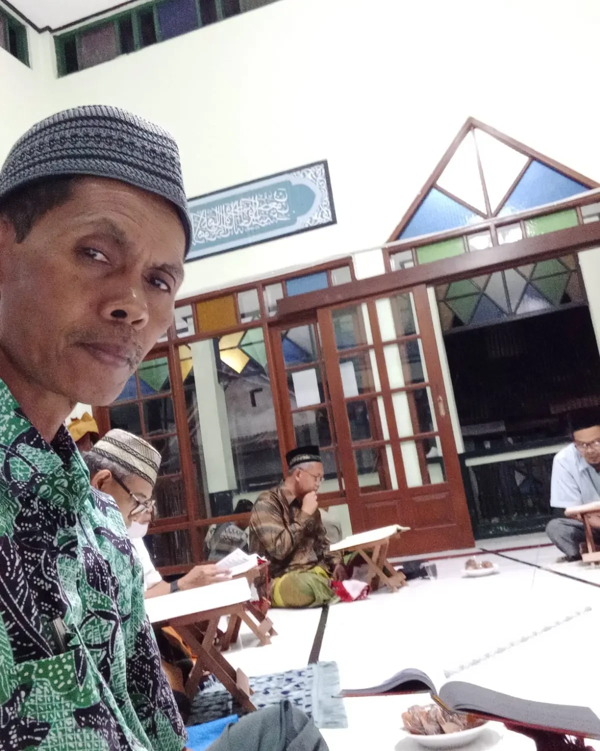 Kegiatan ndarus sehabis sholat tarawih di Masjid Al Hidayah Padukuhan Manukan Rt6 Rw4