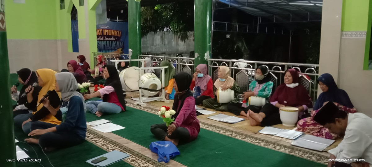 Latihan hadroh padukuhan kayen