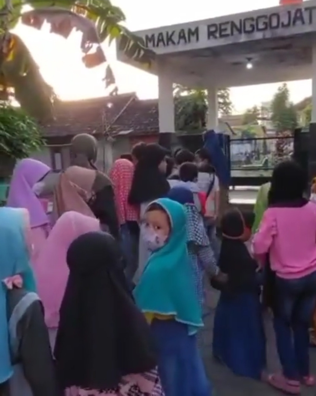 Kegiatan hari Rabu tgl 5 Januari 2022 TPA di masjid Roudhotul Jannah Padukuhan Gandok.