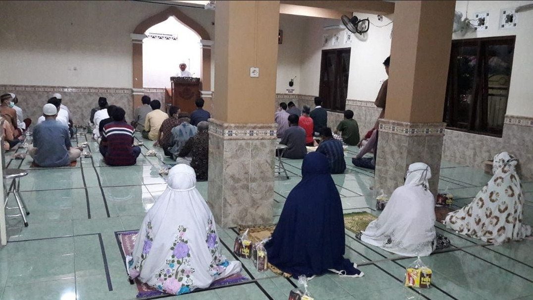 pengajian Jamaah subuh Masjid Baabul jannah kp. leles concat