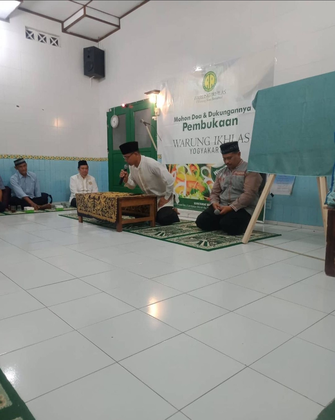 Pembukaan Warung Ikhlas di Mushola AL Hidayah Tambakboyo Rw 61 Dero,