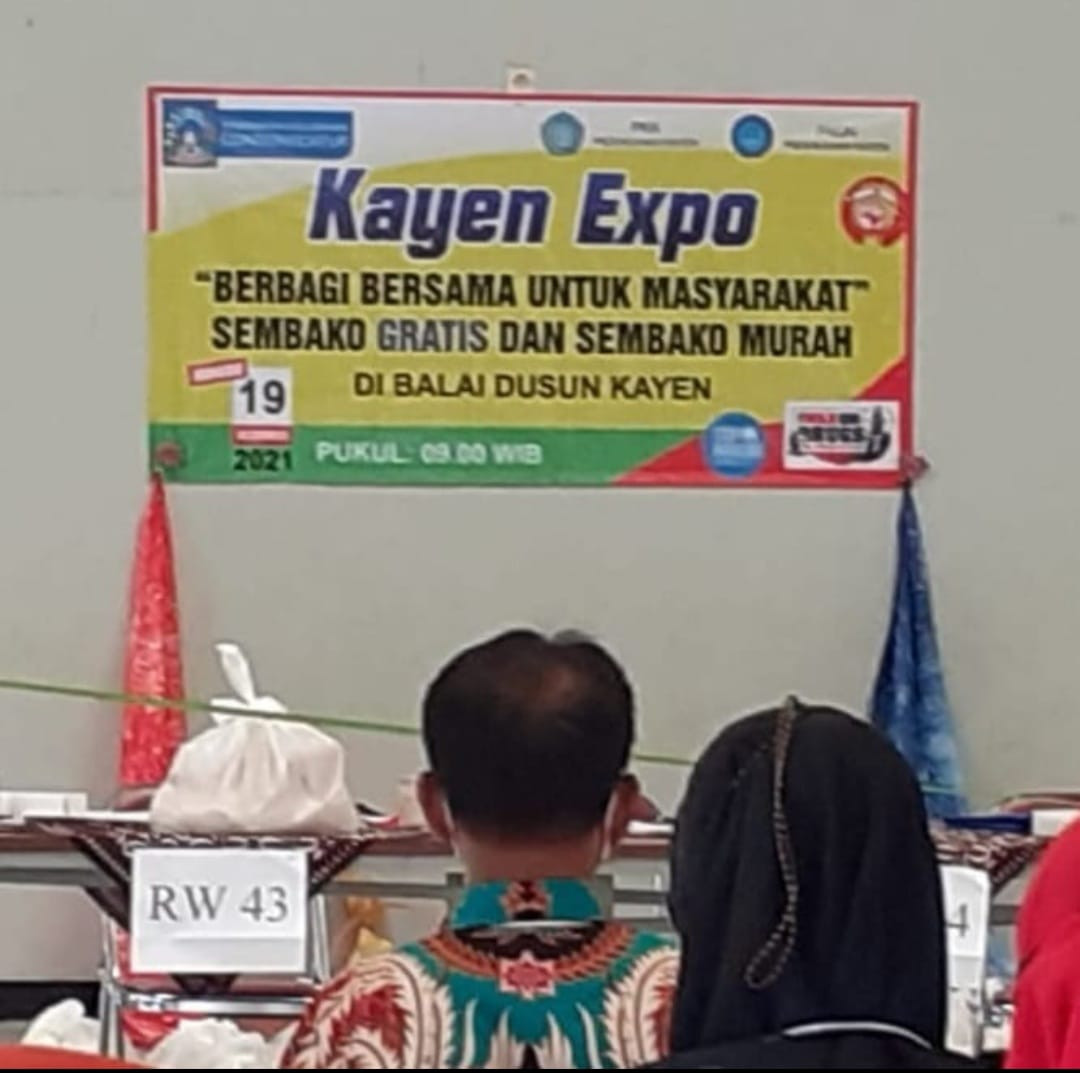 Kegiatan Kayen Expo bekerjasama dengan Pemerintah Kalurahan Condongcatur, PKK Dusun Kayen dan P4GN.