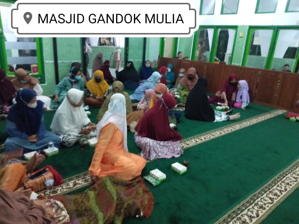 Pengajian Umum   Jam 20.00 sampai 21.15  Tempat di Masjid Gandok Mulia