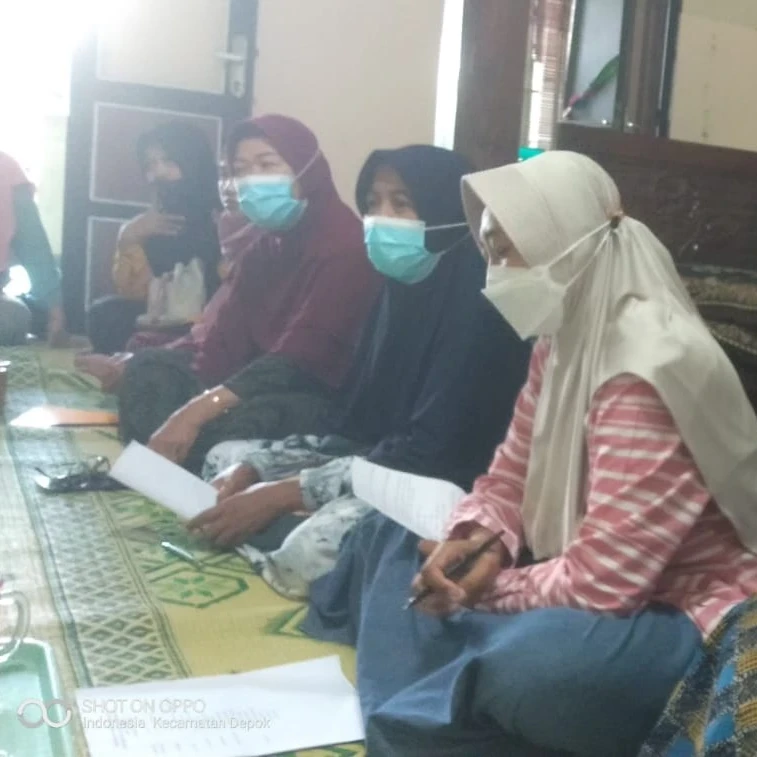 rapat kader posyandu balita dan posyandu lansia serta pembentukan pengurus Jumantik di wilayah RW 016 Mancasan Kidul