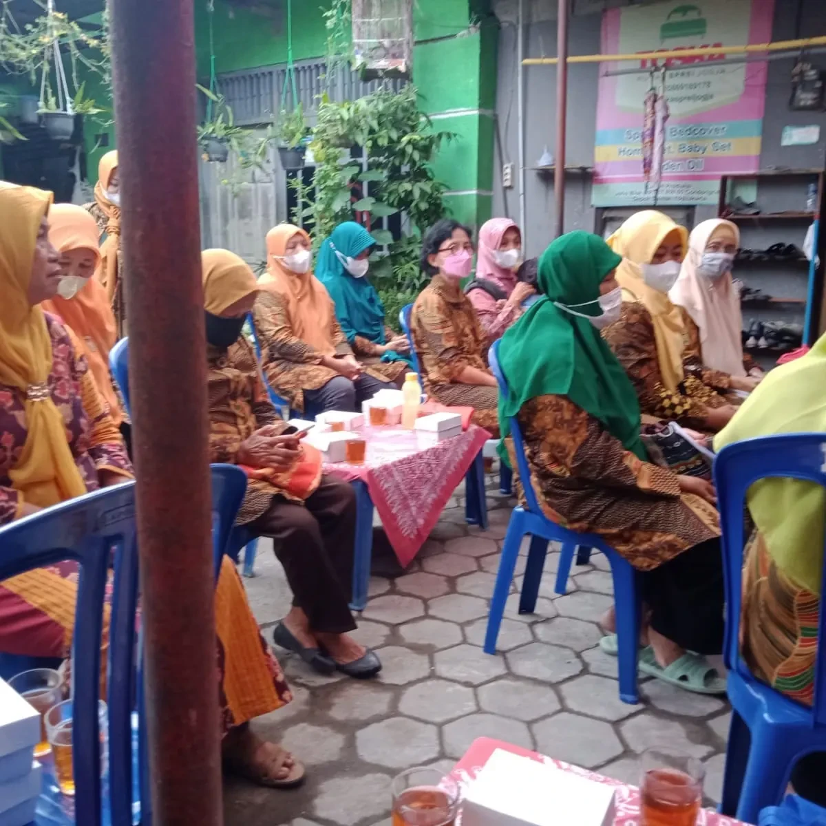 Pertemuan rutin KWT JOHO MANDIRI PADUKUHAN JOHO