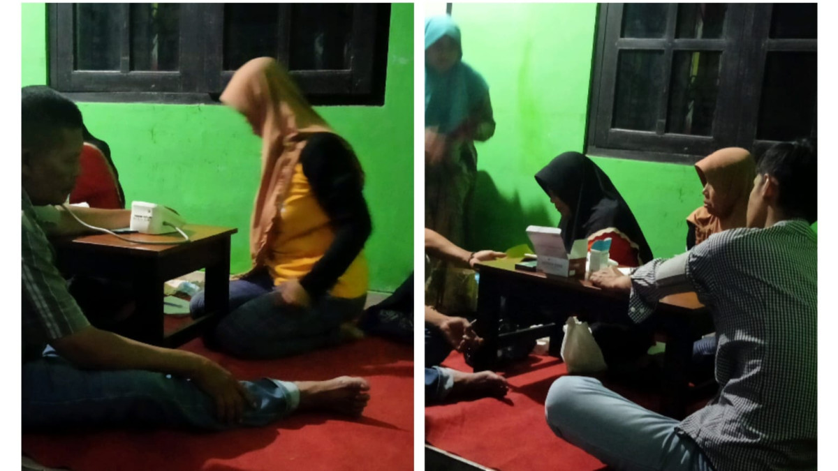 Pertemuan rutin Bapak bapak tiap malam minggu kliwon Kragilan RT 04 RW 07 padukuhan Pondok