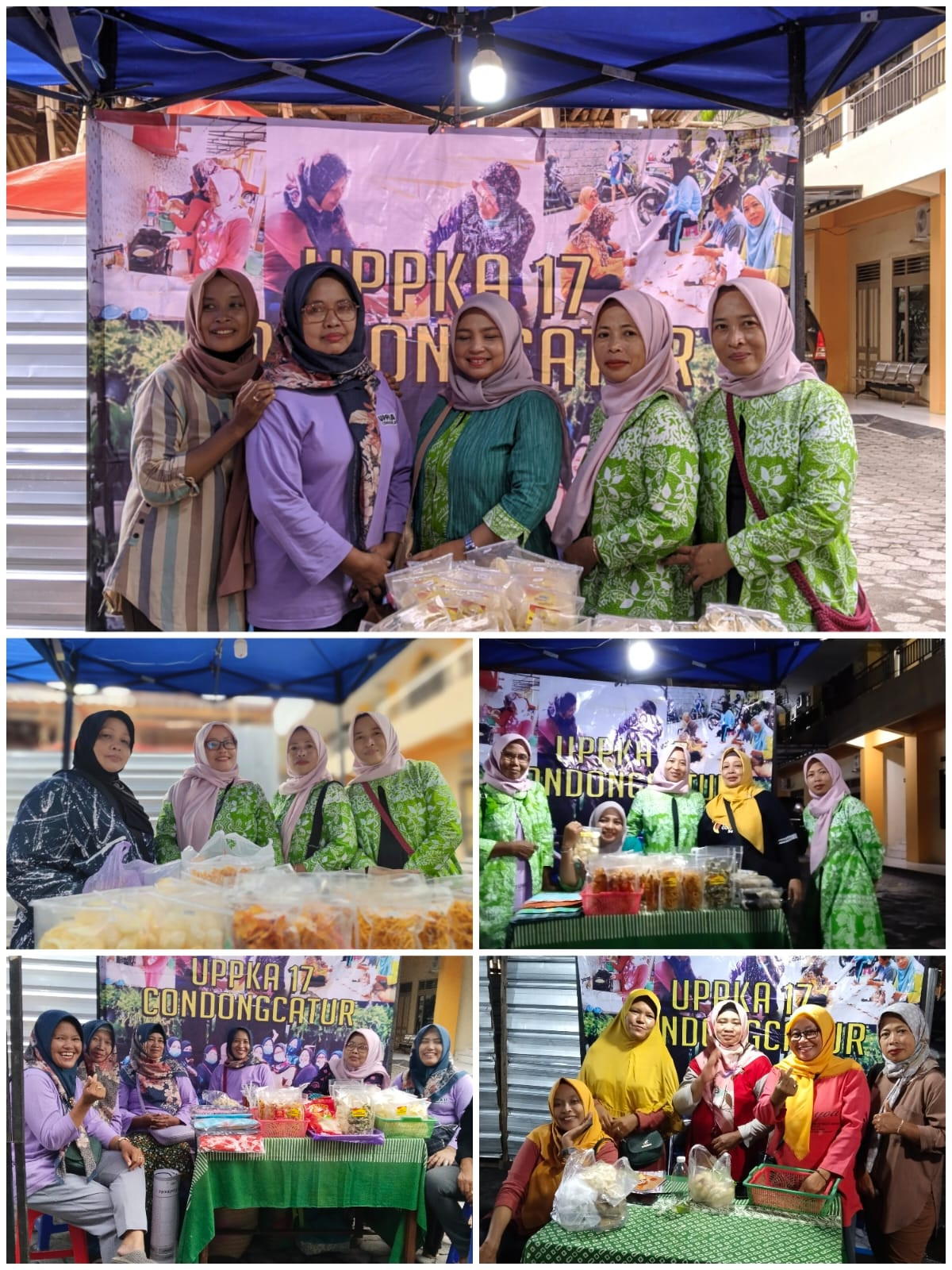 UPPKA17 Kalurahan Condongcatur berpartisipasi dlm Pasar Rakyat HUT ke 77 Kalurahan Condongcatur