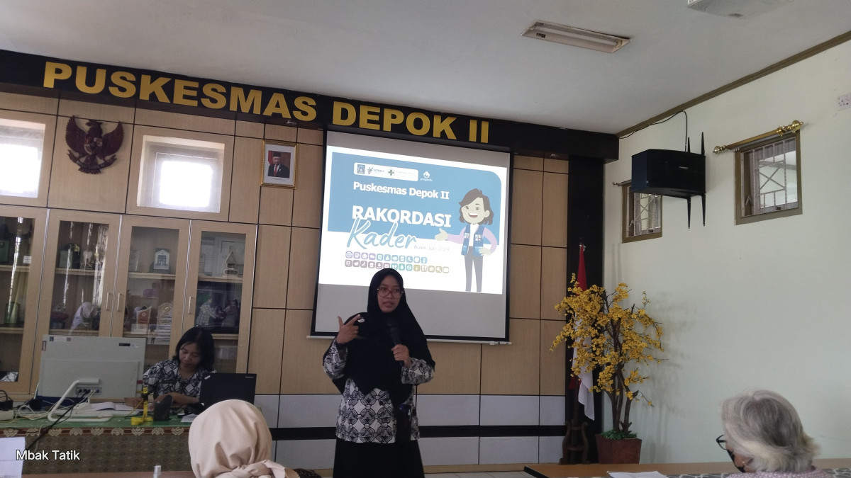 Rakordasi Kader Puskesmas Depok ll