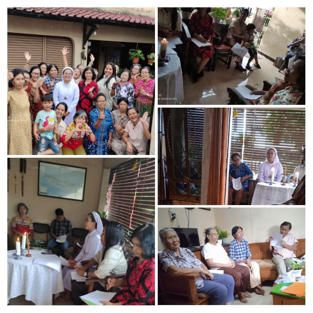 pertemuan  IKAT  setiap bulan.