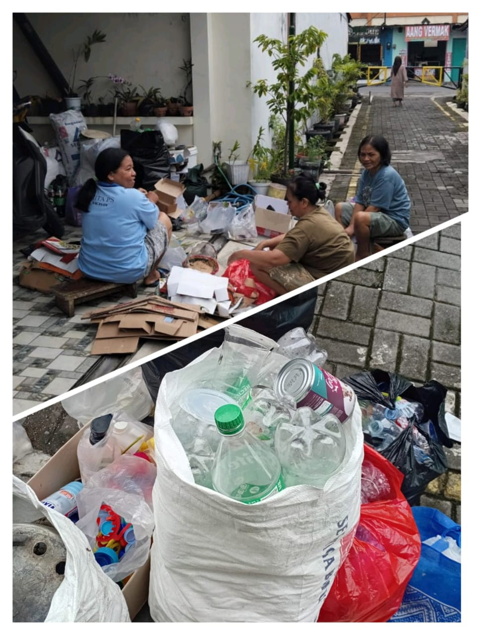 Pengelolaan dan pemilahan sampah rumah tangga