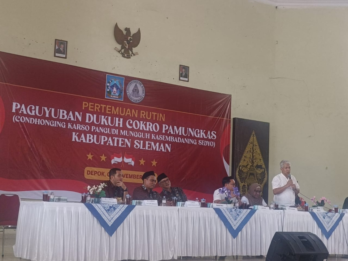 Pertemuan  Dukuh se Kabupaten Sleman "Cokro  Pamungkas "