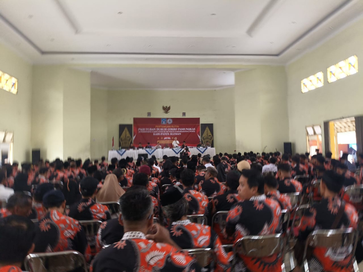 Pertemuan  Dukuh se Kabupaten Sleman