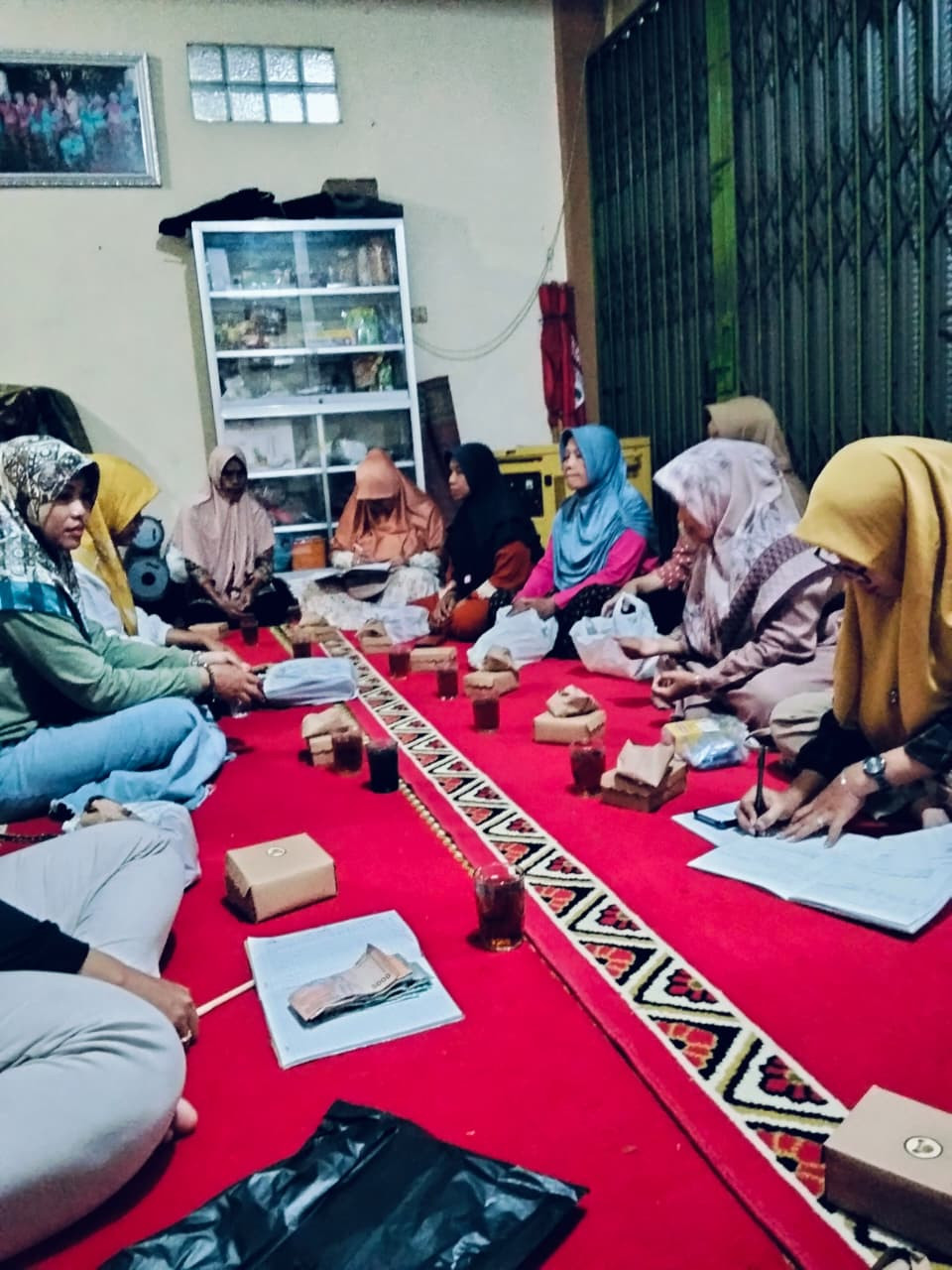 Pertemuan dawis melati 1 Rt 04 Rw 56 Padukuhan Gandok