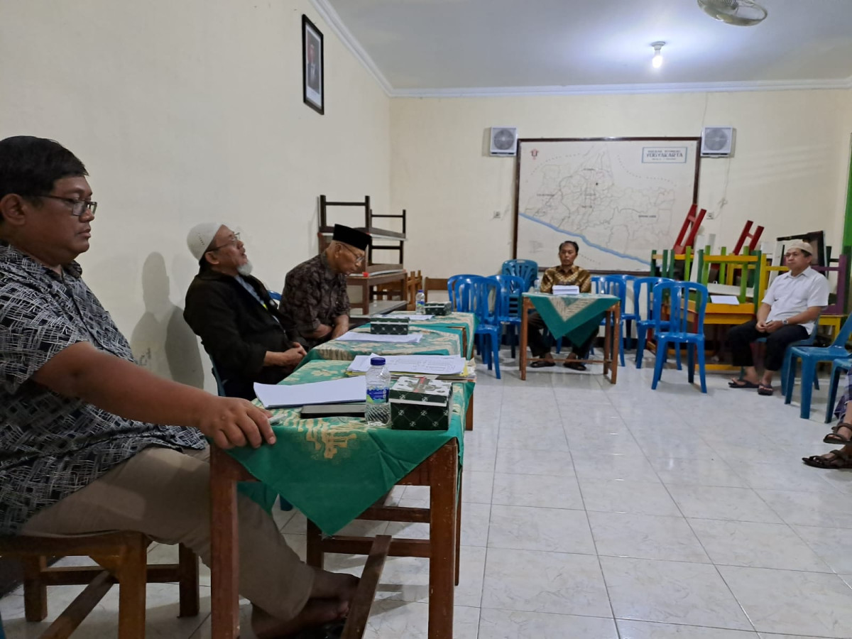 Pertemuan pengurus RT , RW , PKK RW 22