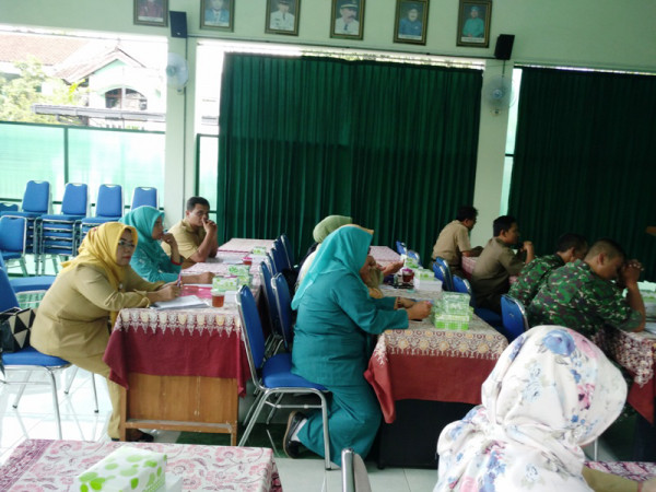 Rapat Koordinasi Lomba TNI Manunggal KB Kesehatan (TMKK) Tingkat DI.Yogyakarta T.A. 2018