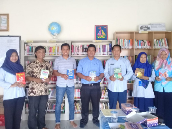 Kunjungan Tim Monitoring Kecamatan Ke Perpustakaan Desa PENA Sumberharjo