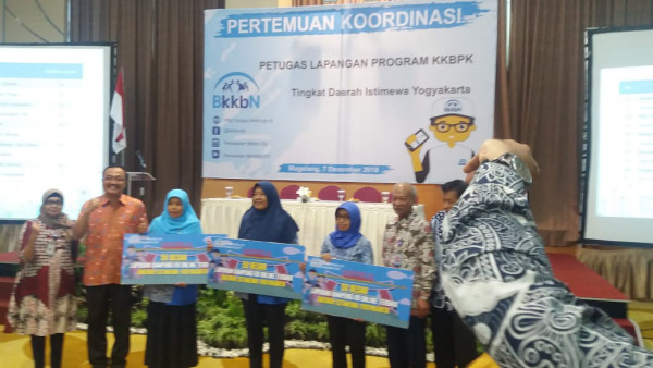 Pertemuan Koordinasi Pengelola Petugas Lapangan Program KKBPK DI Yogyakarta
