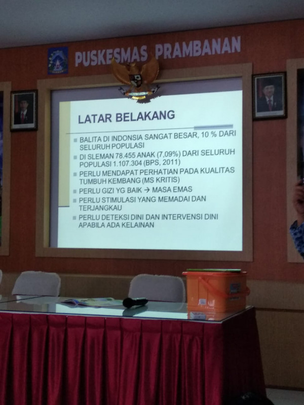 Koordinasi Pendidik Paud Kecamatan Prambanan Sleman