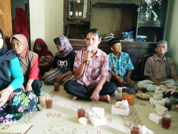 Pertemuan Kelompok Bina Keluarga Lansia (BKL) Kampung KB Dusun Sengir