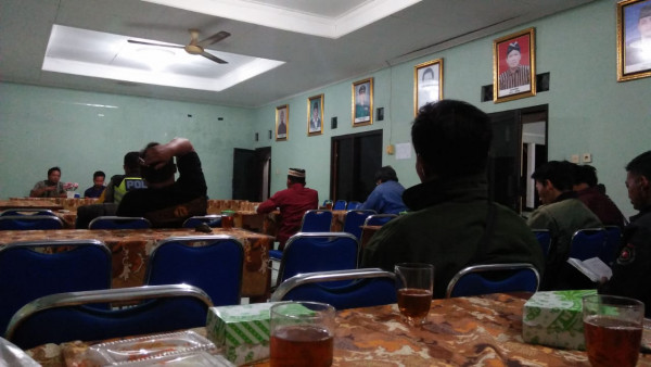 Rapat Panitia Lomba Takbir Desa Sumberharjo Prambanan 2019