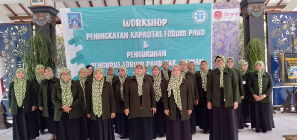 Workshop peningkatan Kapasitas Forum PAUD dan Pengukuhan Pengurus Forum PAUD Kab.Sleman 