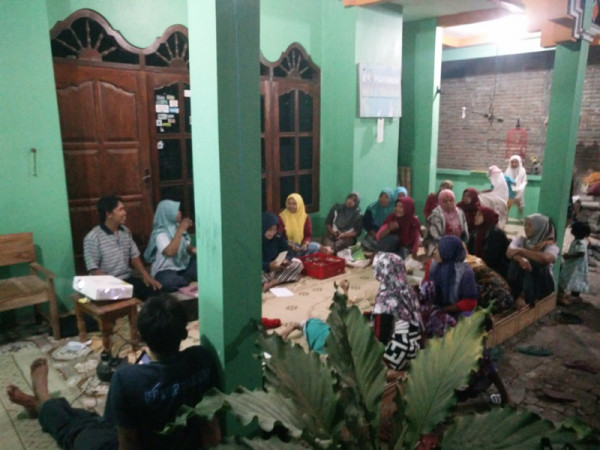 Persiapan Menerima Tamu Studi Banding di Kampung KB Sengir (1)