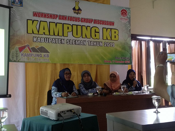 Workshop dan FGD Kampung KB SLeman 2019