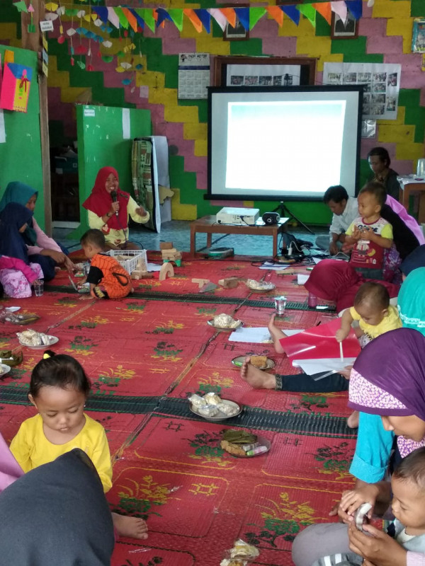 Pertemuan Rutin Bina Keluarga Balita (BKB) Kampung KB Sengir